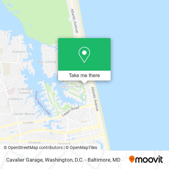 Cavalier Garage map