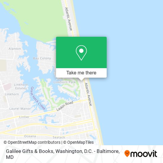 Mapa de Galilee Gifts & Books