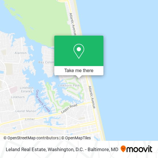 Mapa de Leland Real Estate