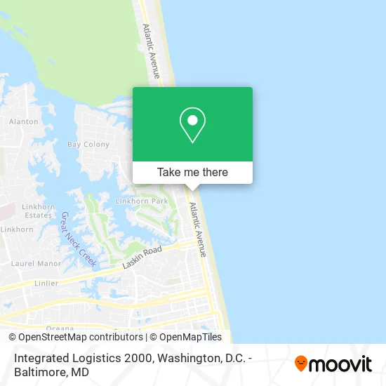 Integrated Logistics 2000 map