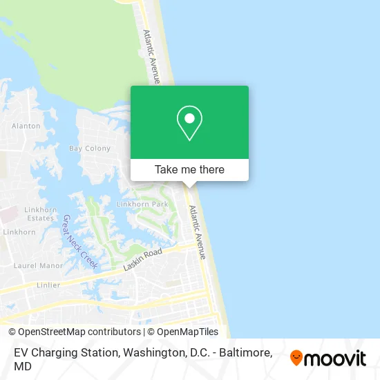 EV Charging Station map