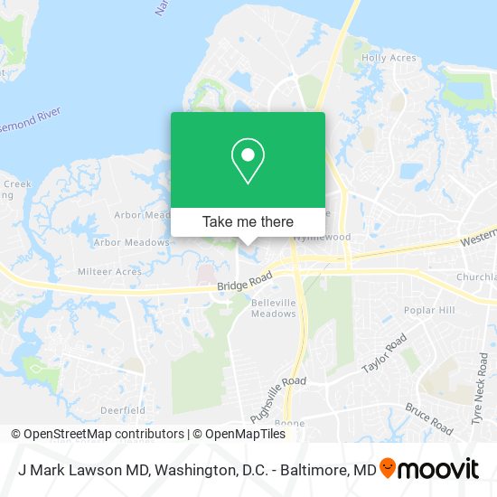J Mark Lawson MD map