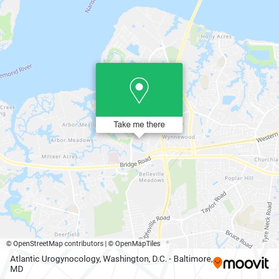 Atlantic Urogynocology map