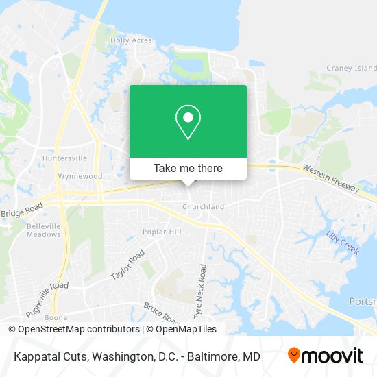 Kappatal Cuts map