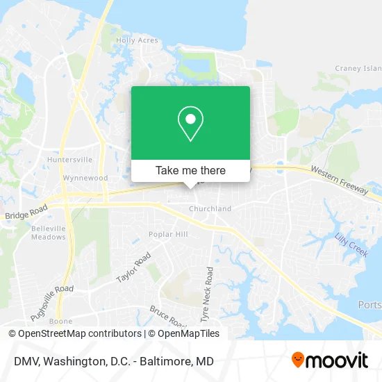 DMV map