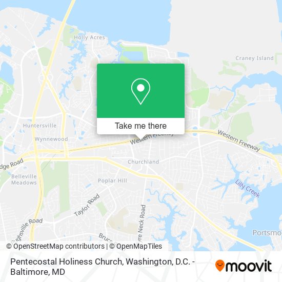 Mapa de Pentecostal Holiness Church