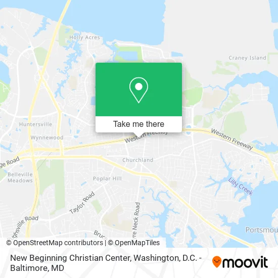 New Beginning Christian Center map