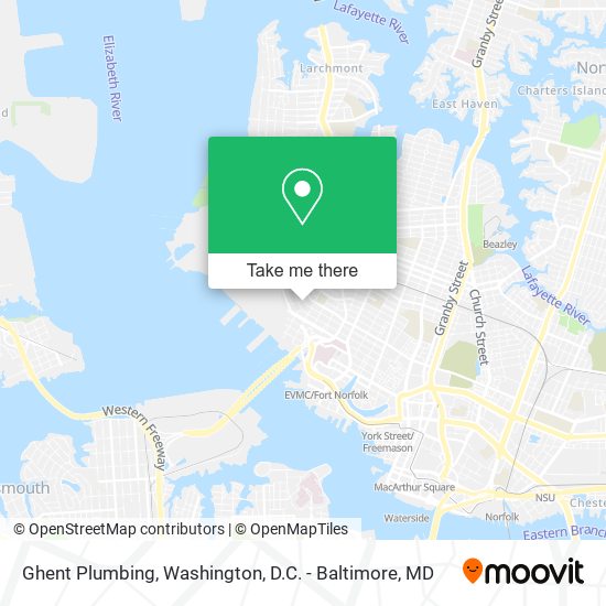 Ghent Plumbing map