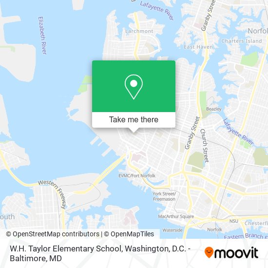 Mapa de W.H. Taylor Elementary School