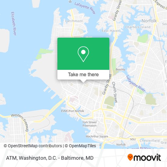 Mapa de ATM
