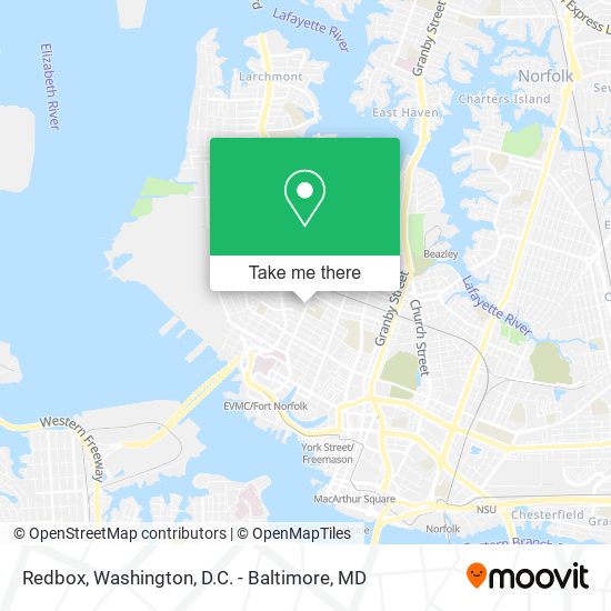 Redbox map