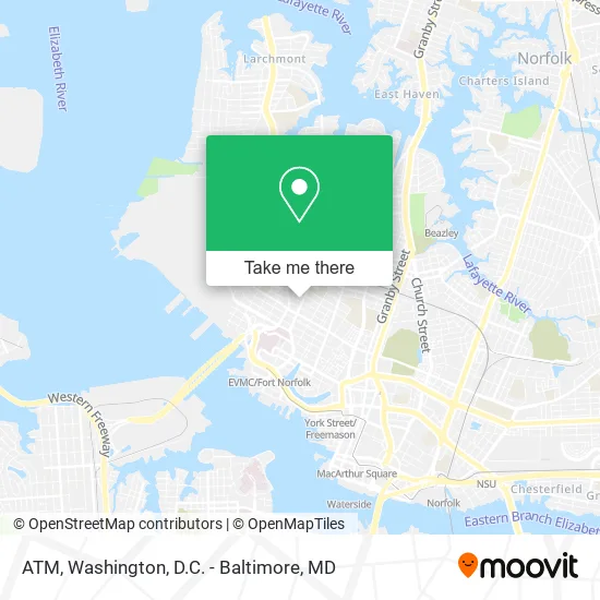 ATM map