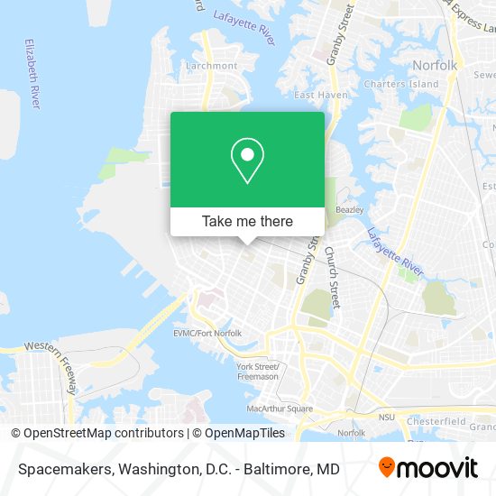 Spacemakers map