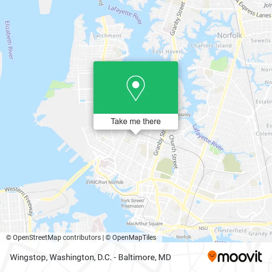 Wingstop map