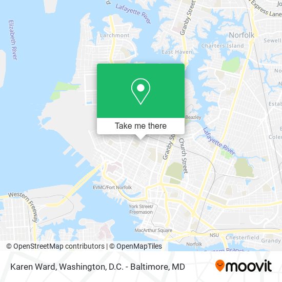 Karen Ward map