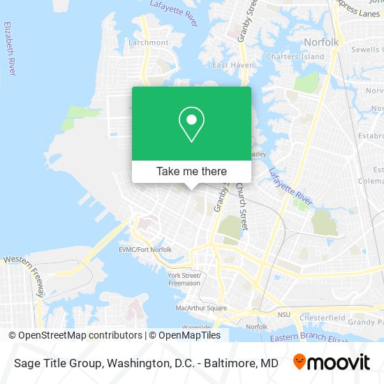 Mapa de Sage Title Group