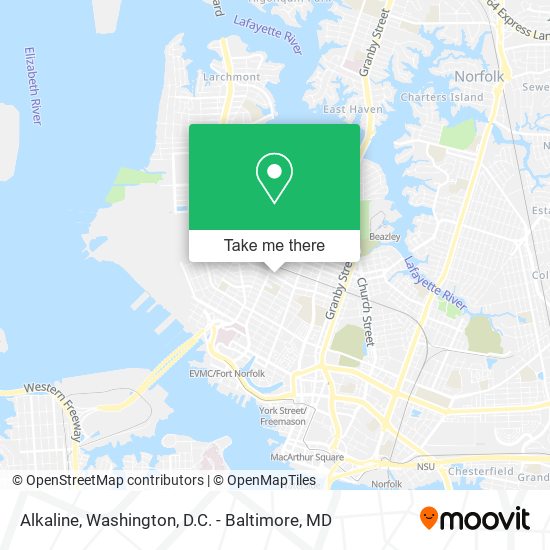 Alkaline map