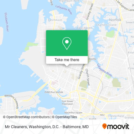 Mr Cleaners map