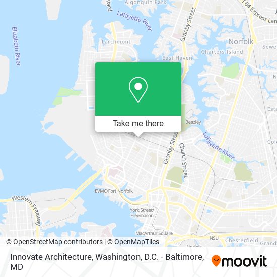 Innovate Architecture map