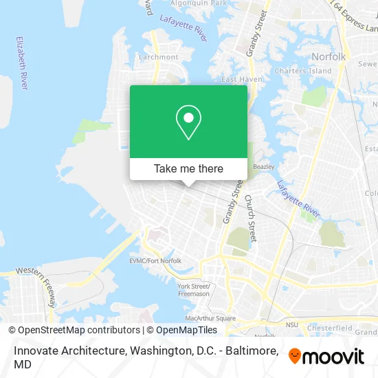 Innovate Architecture map