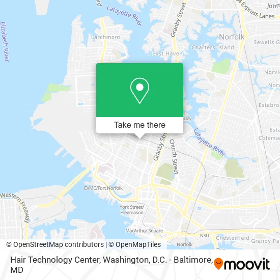 Hair Technology Center map