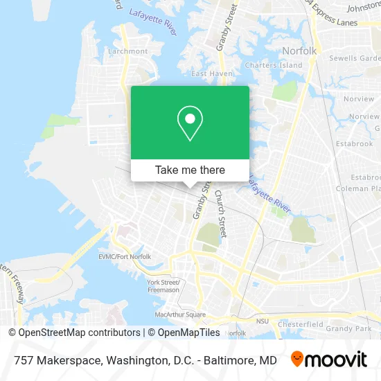 757 Makerspace map