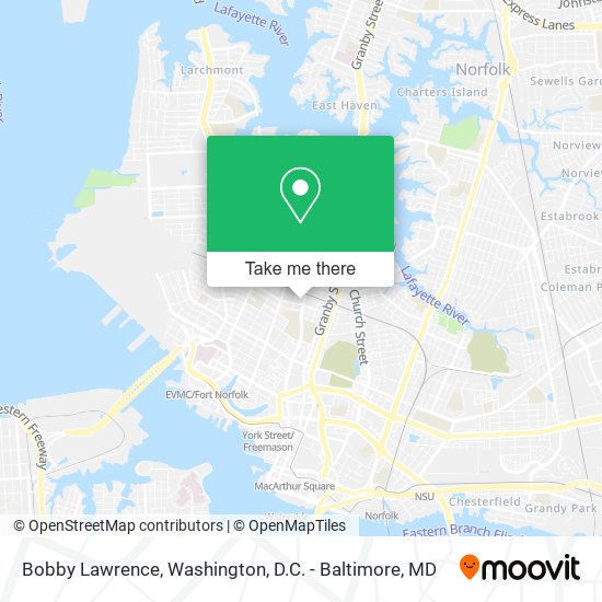 Bobby Lawrence map