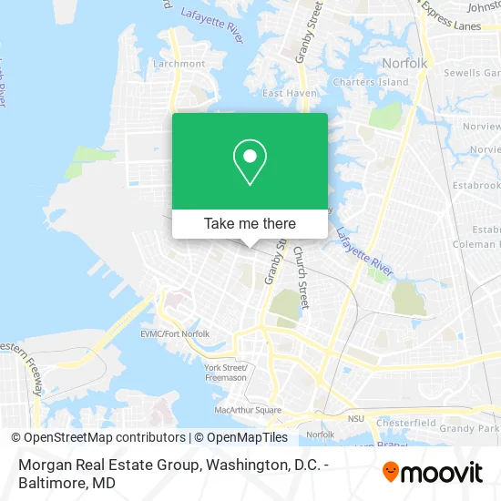 Morgan Real Estate Group map