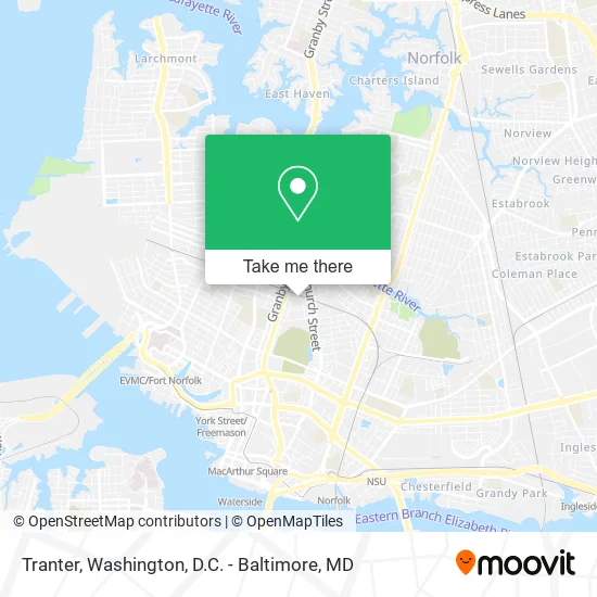 Tranter map