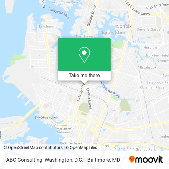 ABC Consulting map