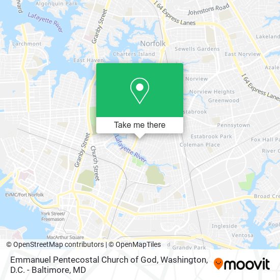 Emmanuel Pentecostal Church of God map