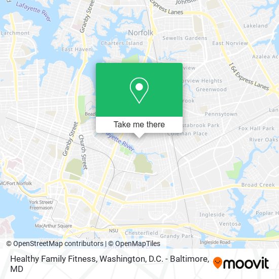 Mapa de Healthy Family Fitness