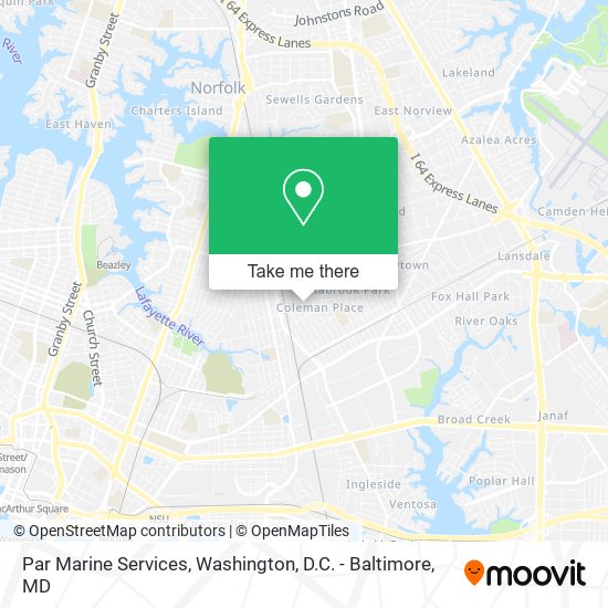 Par Marine Services map