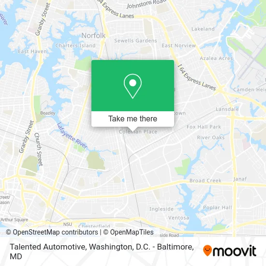 Talented Automotive map