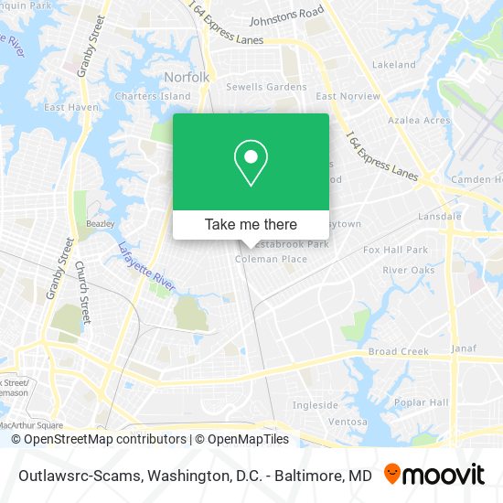 Outlawsrc-Scams map