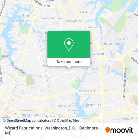 Wizard Fabrications map