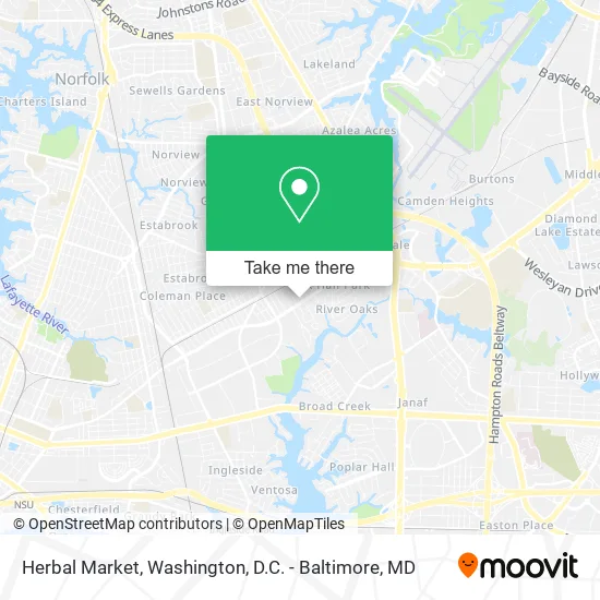 Herbal Market map
