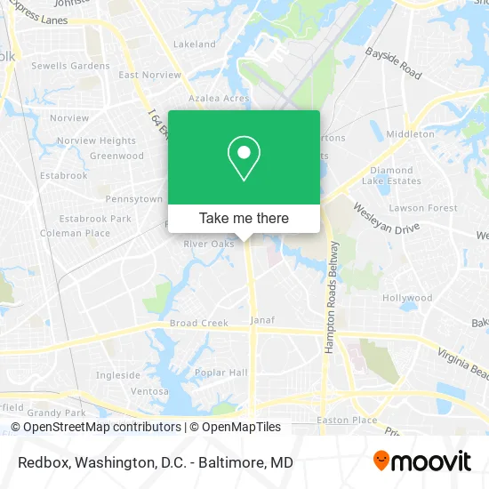 Redbox map