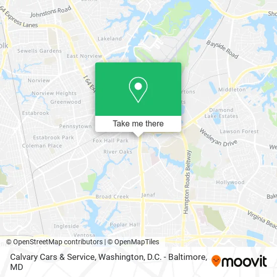Calvary Cars & Service map