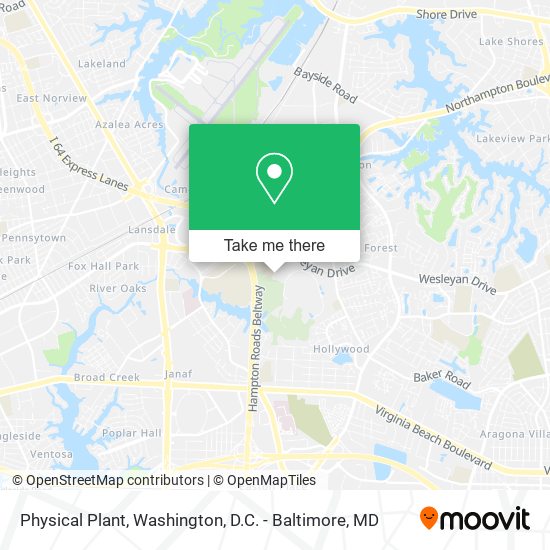 Physical Plant map