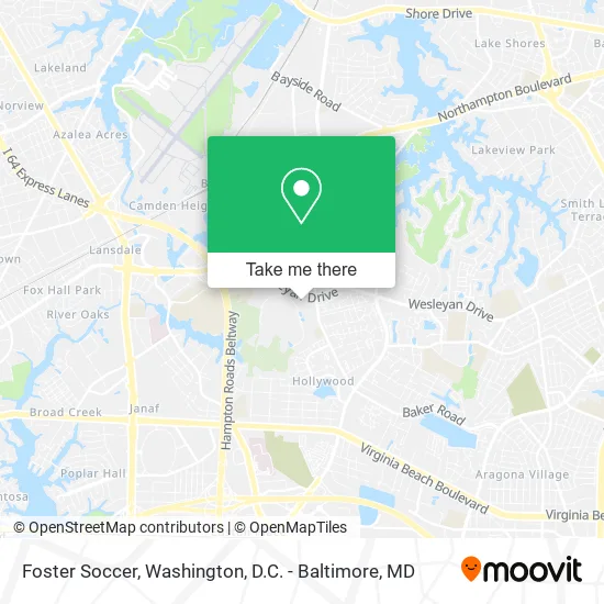 Mapa de Foster Soccer