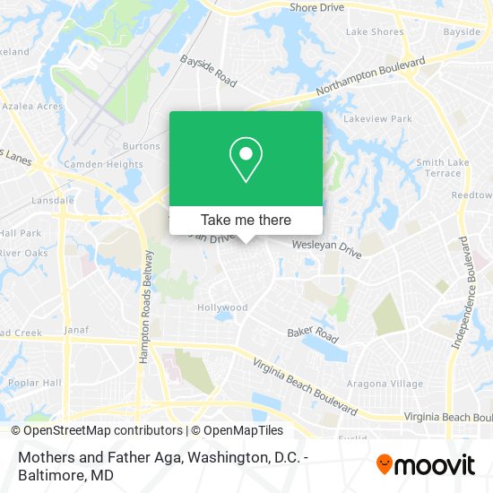 Mothers and Father Aga map