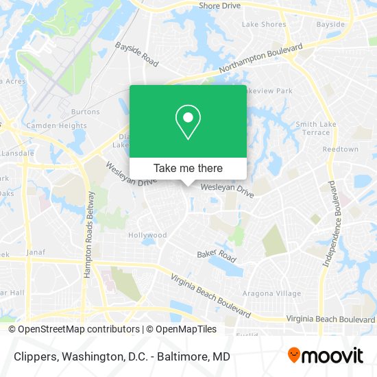 Clippers map