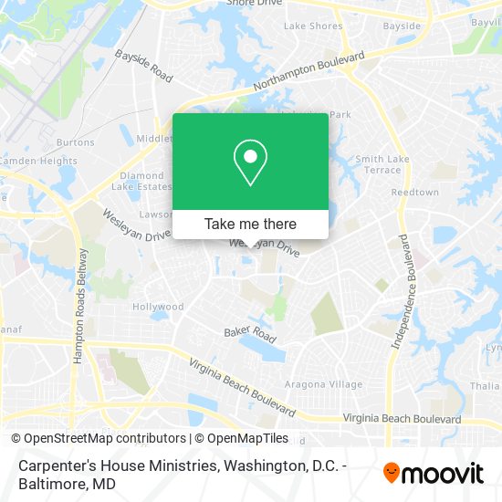 Mapa de Carpenter's House Ministries