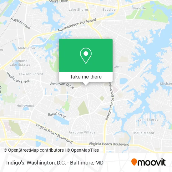 Indigo's map