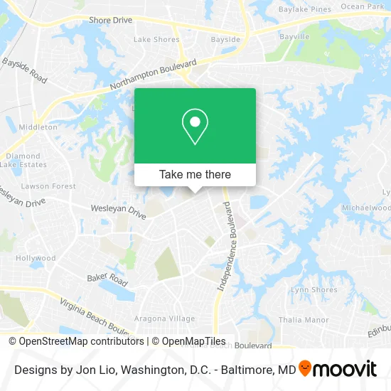 Designs by Jon Lio map