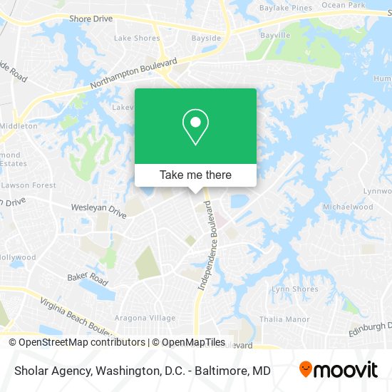 Sholar Agency map