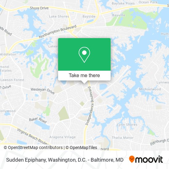 Sudden Epiphany map