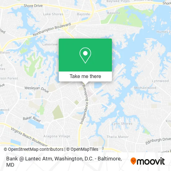 Bank @ Lantec Atm map