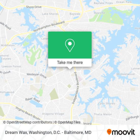 Dream Wax map